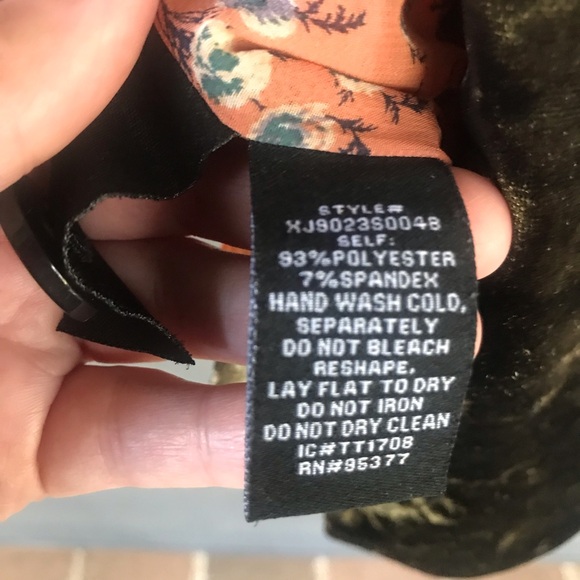 Sanctuary Olive Velvet Blazer Jacket size M - Picture 5 of 5